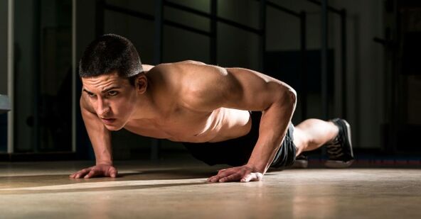 Paul push -ups - Vježbe potrebne za osteohondrozu torakalne regije