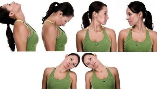 gimnastika za vrat za osteohondrozu